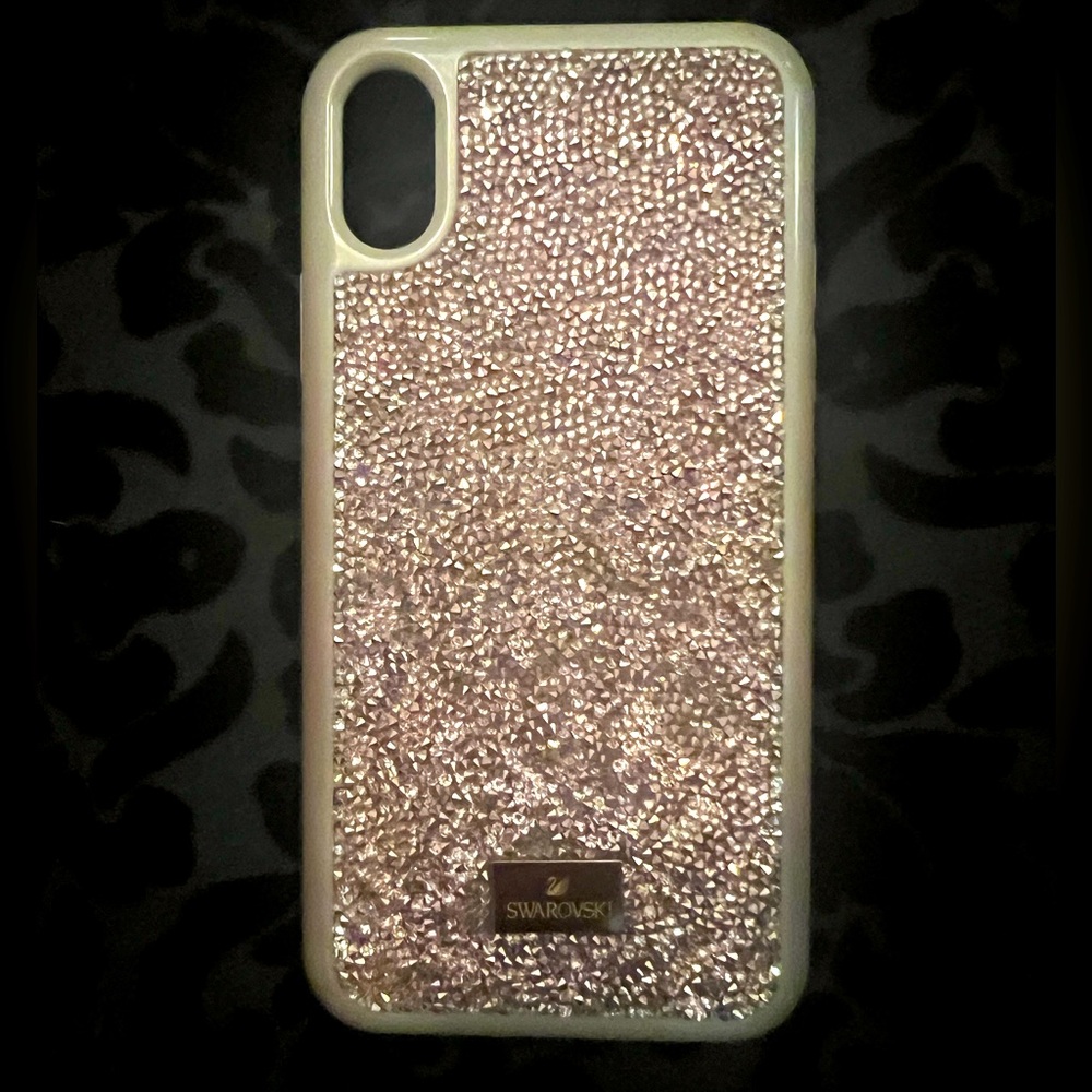 Swarovski Rose Gold Crystal Bling Phone Case-iPhone X/XS